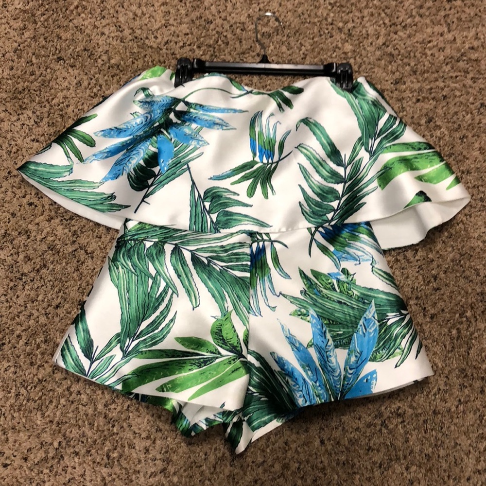 Short romper.